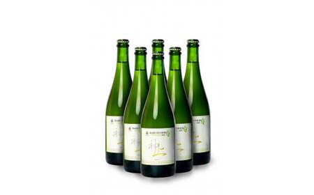上ノ国ワイナリーの白ワイン「上の白ナイアガラ2022」　750ml×6本