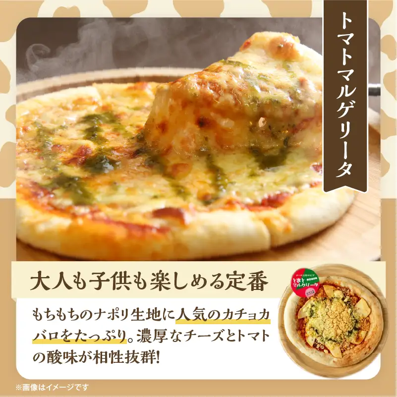 【おおともチーズ工房】《リピート間違いなし!!》定番とまとマルゲリータ4枚_H0003-125