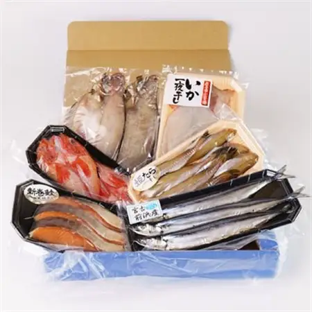 宮古干物詰め合わせAセット 6種入り_魚介・海産物 鮭・サーモン 鮮魚 さけ サケ さーもん  魚介・海産物 さんま 鮮魚 サンマ 秋刀魚  魚介・海産物 ほっけ 鮮魚 ホッケ  魚介・海産物  鮮魚   魚介・海産物 イカ  いか 烏賊_【配送不可地域：離島】【1555381】