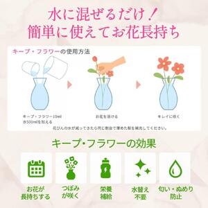 切花栄養剤キープフラワートータルケア３種セット■