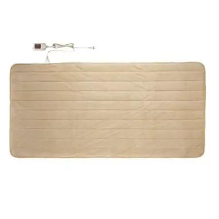 とろける肌触りのシルクタッチ あったかパーソナルマットロング　約100×200cm　アイボリー【1558071】