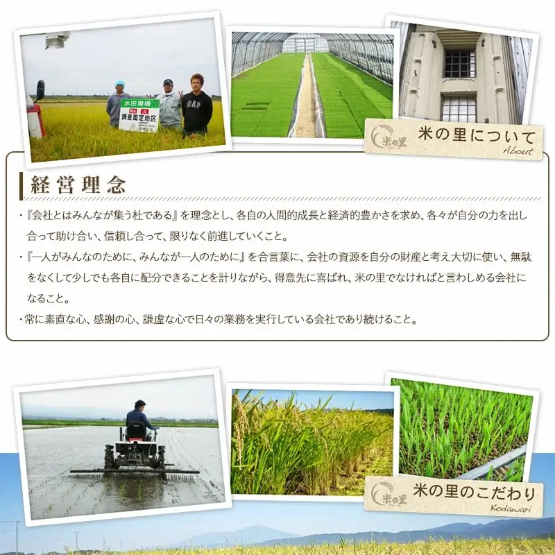 【令和7年産】米の里の特別栽培米 コシヒカリ 精米 6kg(2kg×3袋)　山形県鶴岡市産　K-763
