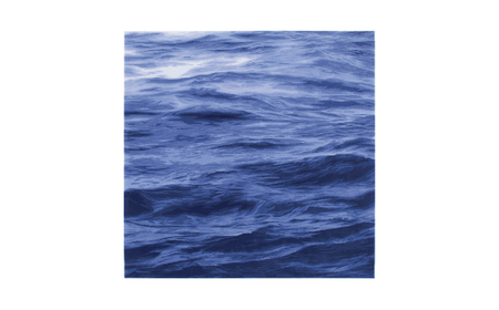 【山形緞通】UMI - Dark Blue (L) [絨毯 じゅうたん ラグ カーペット oc-louml]