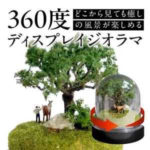 ディスプレイジオラマ 【癒しの森－動物編】 R08026