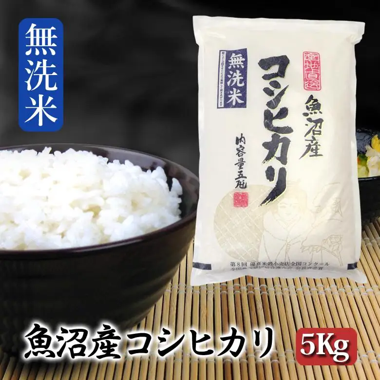 【令和7年産無洗米】お米マイスター厳選！魚沼産コシヒカリ５kg 新潟県