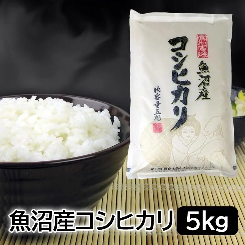 【令和7年産】お米マイスター厳選！魚沼産コシヒカリ5kg 新潟県 精米 白米