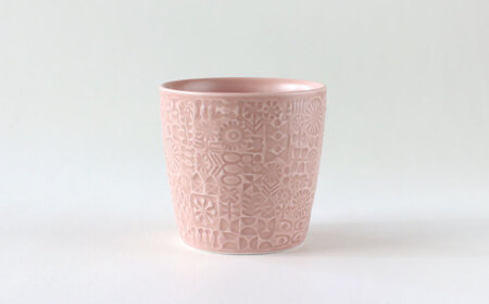 【波佐見焼】PATTERNED シリーズ antique rose 4点セット【BIRDS’ WORDS】[CF090]