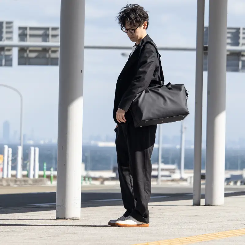 ボストンバッグ タフトボストン（ブラック）