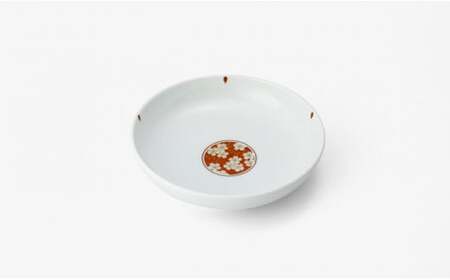 有田焼 桜丸紋 ペアアルテ・プレート【深川製磁】食器 器 うつわ 和食器 縁起柄 A40-339