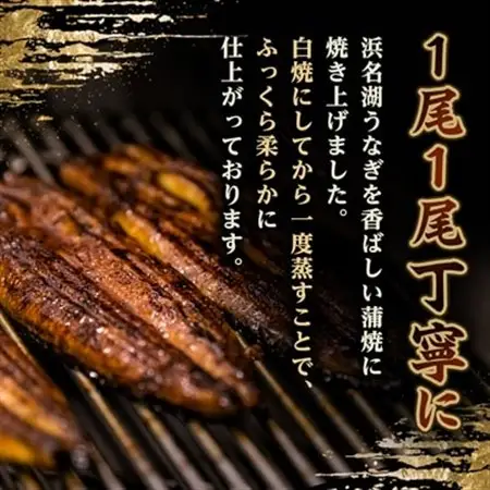 浜名湖産うなぎ　長蒲焼パック3枚入り_うなぎ 鰻 浜名湖産 長蒲焼 美味しい_【配送不可地域：離島】【1386229】