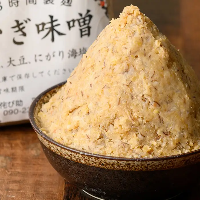 国産原材料 使用！手作り 麦みそ 5kg（1kg×5袋）国産 小分け 冷蔵 保存料や着色料など不使用！【00-047-01】