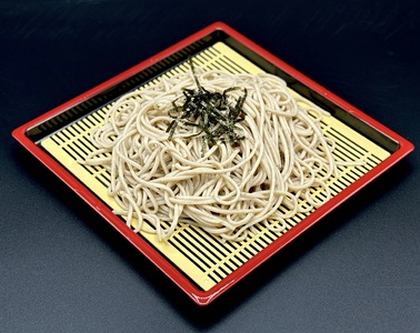 生そばセット　生そばと奥美濃つゆ