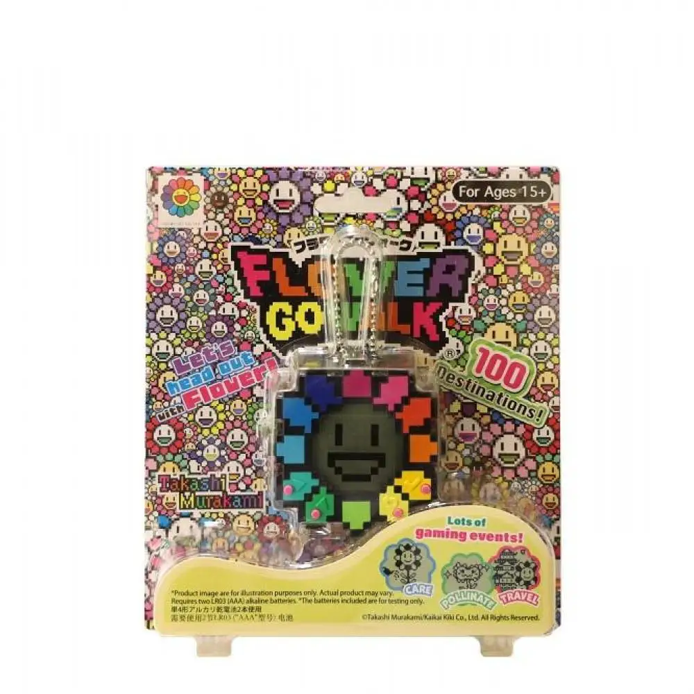 【ふるさと納税限定セット】FLOWER GO WALK / Rainbow (Body Color: Black) カード2パック付き