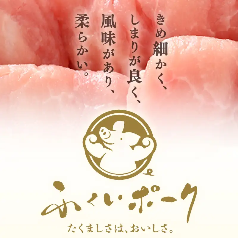 【ブランド豚】ふくいポーク ロース薄切 計900g 国産豚肉 冷凍 [e02-a027]