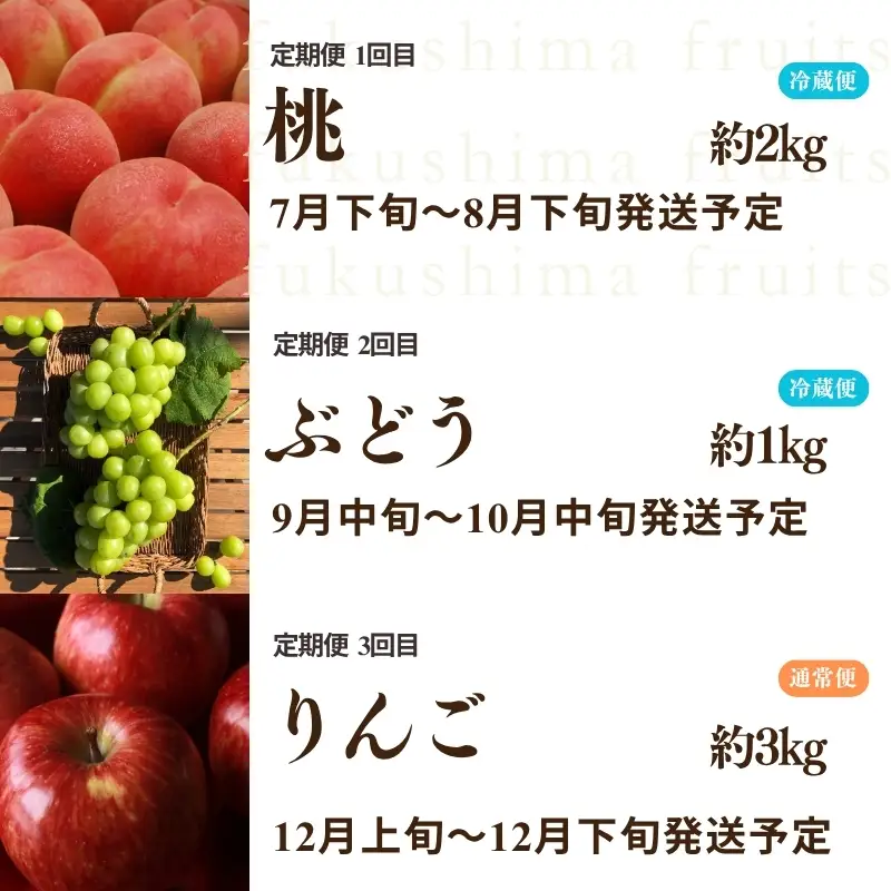 No.3005 フルーツプレミアム定期便【2026年発送】