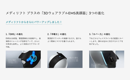 美顔器 ウェアラブル EMS美顔器 メディリフト プラス セラム セット ヤーマン 美容
