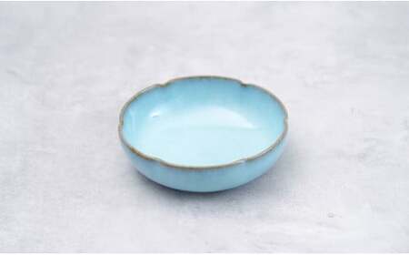 有田焼 月白輪花深皿（14.5cm）2個セット【梶原大敬 茂正工房】食器 うつわ 器 青磁 多様鉢 作家 35000円 3.5万円 A35-496