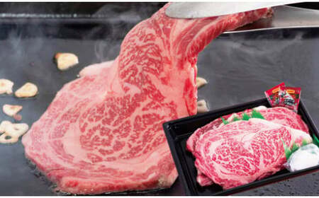 EE-65　牛肉　備前牛(黒毛牛）ロースステーキセット　180g×3枚