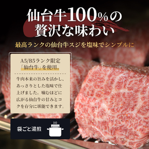 牛すじ煮込み 3kg ( 300g × 10個 ) セット 詰め合わせ 仙台牛 国産牛 国産牛肉 牛肉 肉 牛すじ