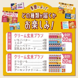 クリーム玄米ブラン アソート 20個入り 【014-38】