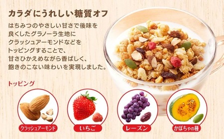【定期便全3回】 ＜毎月発送＞ カルビー　フルグラ　糖質オフ　550g×3個 全3回 | シリアル グラノーラ 朝食