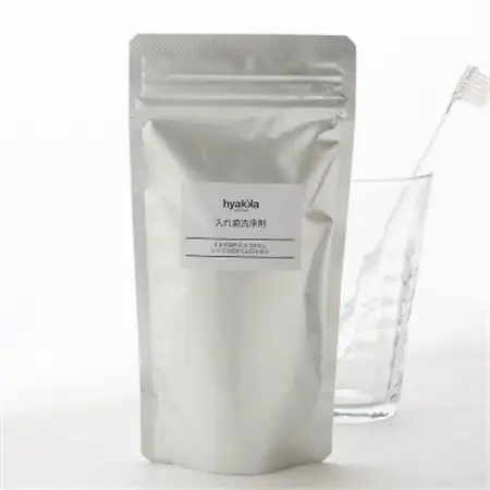 石けん百貨　入れ歯洗浄剤 160g (8袋セット)　界面活性剤や色素、増粘剤や結着剤など無添加_雑貨・日用品  日用品 _【1562559】