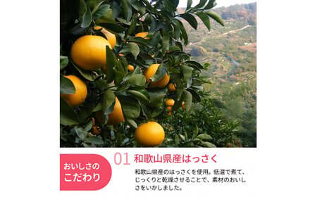 和歌山県産 ドライフルーツ  はっさく  20g×5袋 / 八朔 柑橘 おやつ 小腹 お菓子 健康 和歌山 和歌山県【kng020-1】