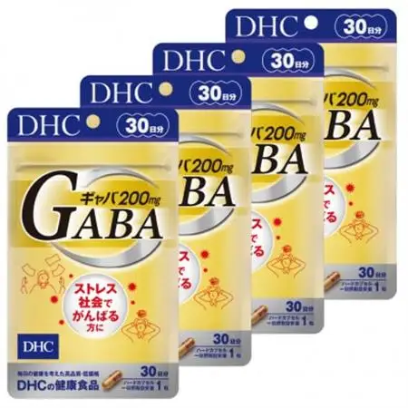 DHC ギャバ(GABA)30日分 4個セット(120日分)サプリメント【配送不可地域：離島・北海道・沖縄県】【1118050】