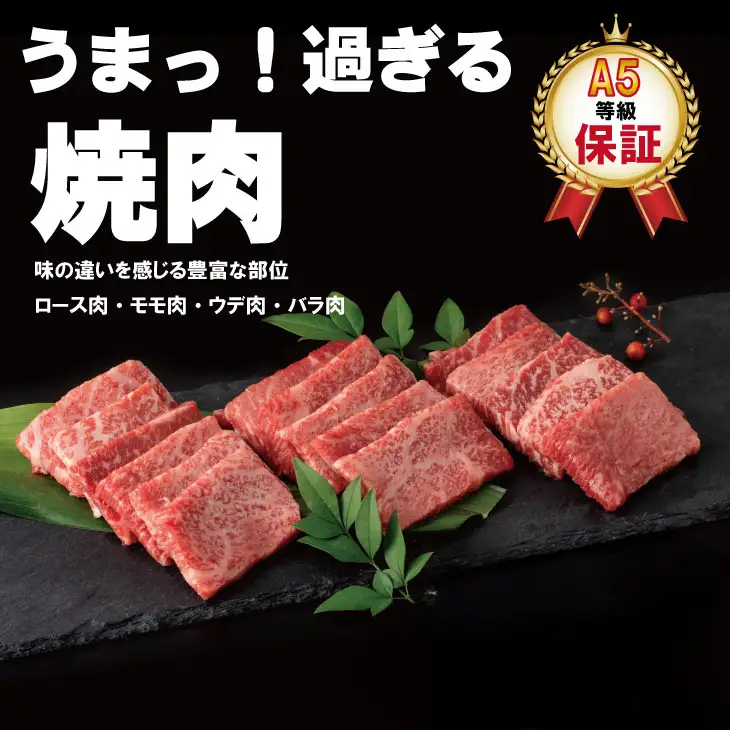 【定期便】佐賀牛 A5  焼肉・しゃぶしゃぶすき焼き 厳選部位 合計800g（400g x 各1P）3回定期 計2.4kg(800gx3) 桑原畜産 Q063-004