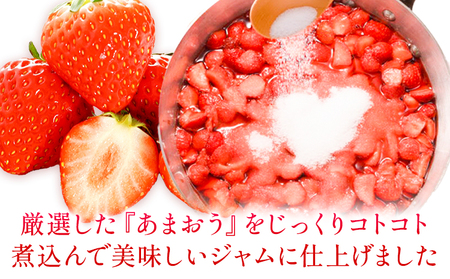 あまおうジャム 180g×3個 南国フルーツ株式会社《30日以内に出荷予定(土日祝除く)》福岡県 鞍手町 あまおう いちご ジャム 果物