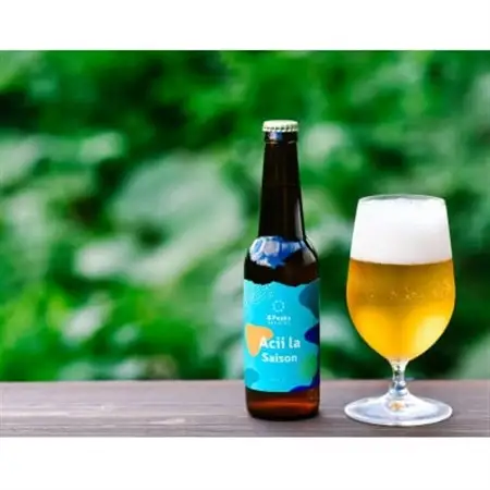 【夏季限定】八ヶ岳山麓のクラフトビール4本セット【Acii la Saison4本】_酒・アルコール 地ビール ビール _【配送不可地域：離島】【1569827】