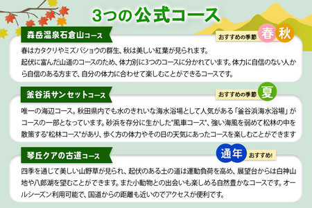 クアオルト健康ウオーキング 利用券【小人1人（12歳まで）】