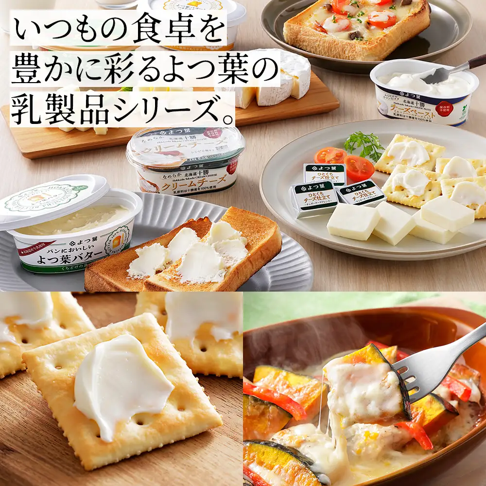 よつ葉 バター チーズ 10点満喫セット 個包装 北海道 詰め合わせ 人気 ギフト 乳製品 国産バター 国産チーズ カマンベールチーズ ナチュラルチーズ クリームチーズ チーズペースト シュレッドチーズ チェダーチーズ ゴーダチーズ おつまみ