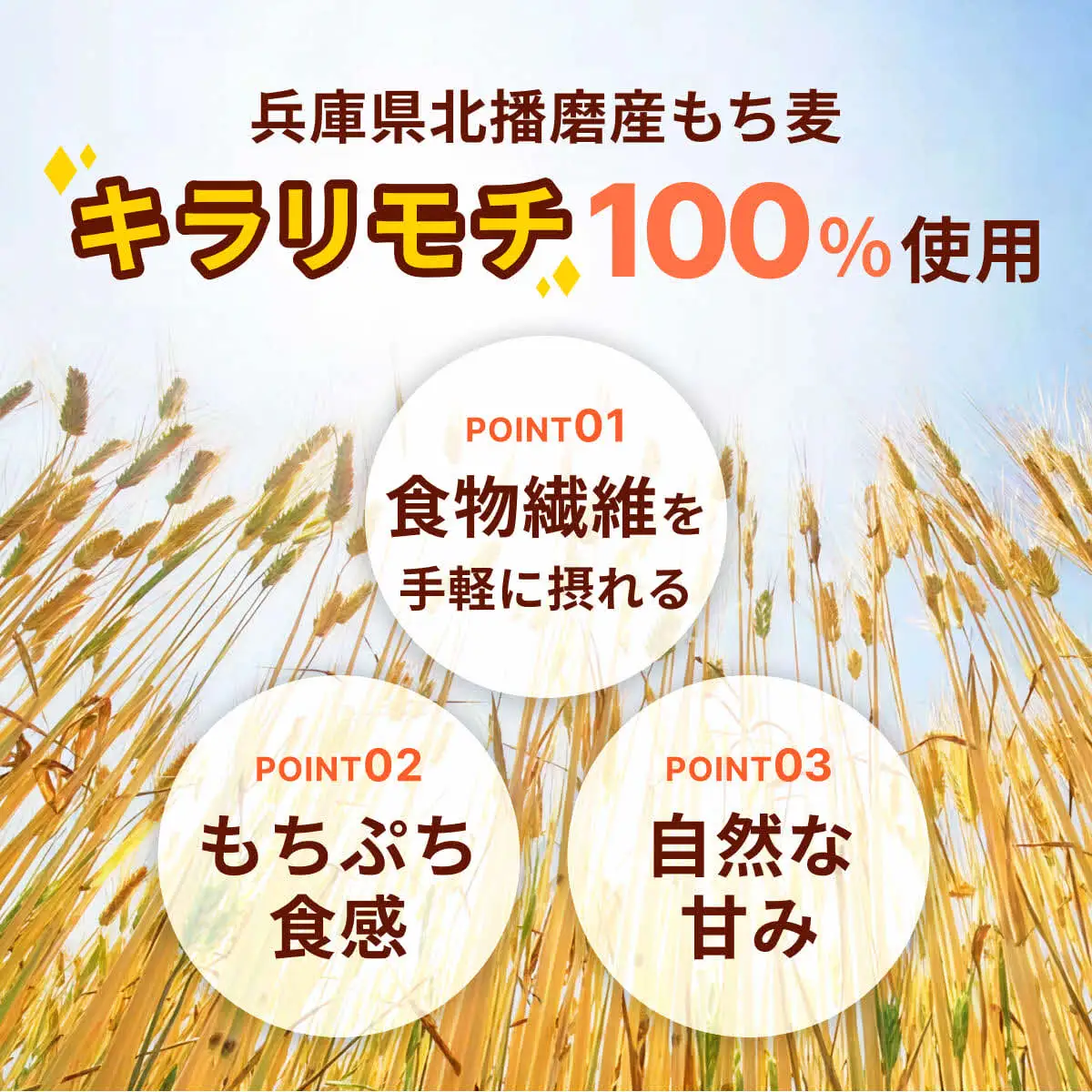 【定期便3回発送】兵庫育ちのもち麦5kg　[食物繊維 もちむぎ キラリモチ 国産 健康 加東市]