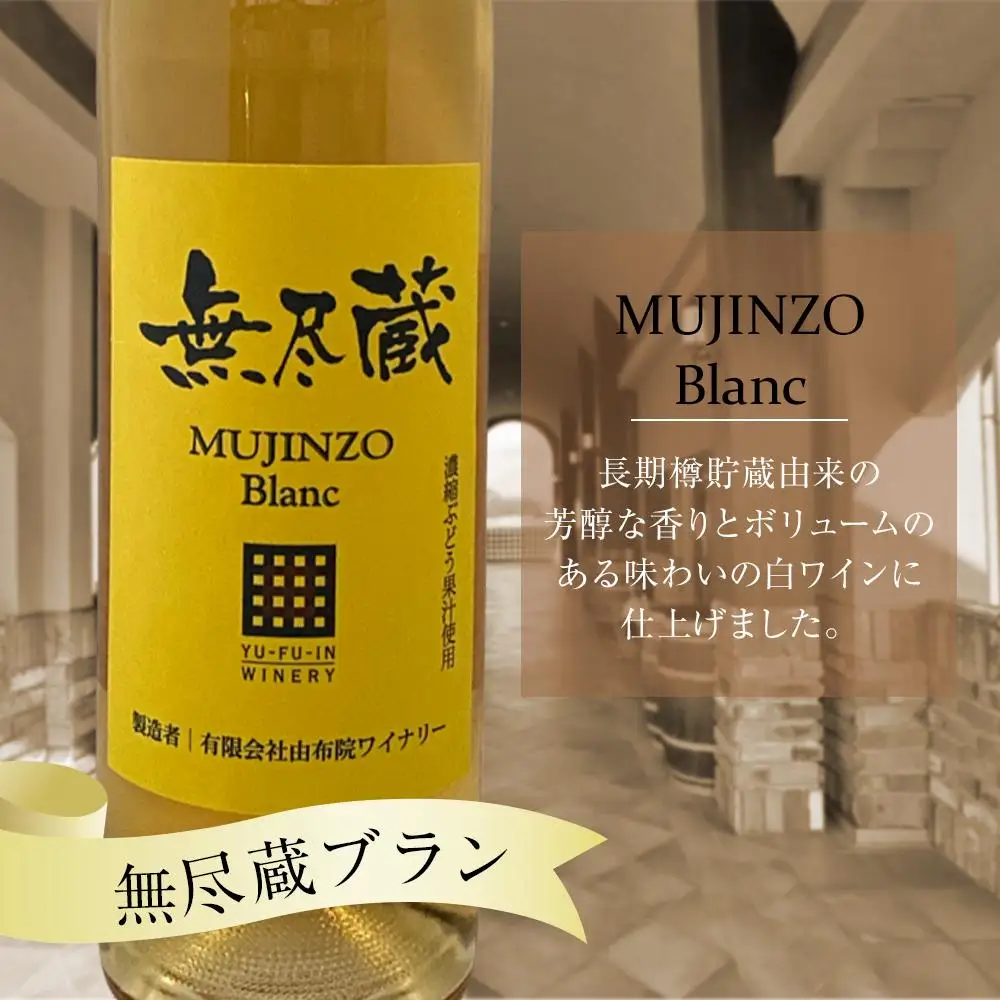 無尽蔵ブラン 白ワイン 750ml×1本＜由布院ワイナリー＞