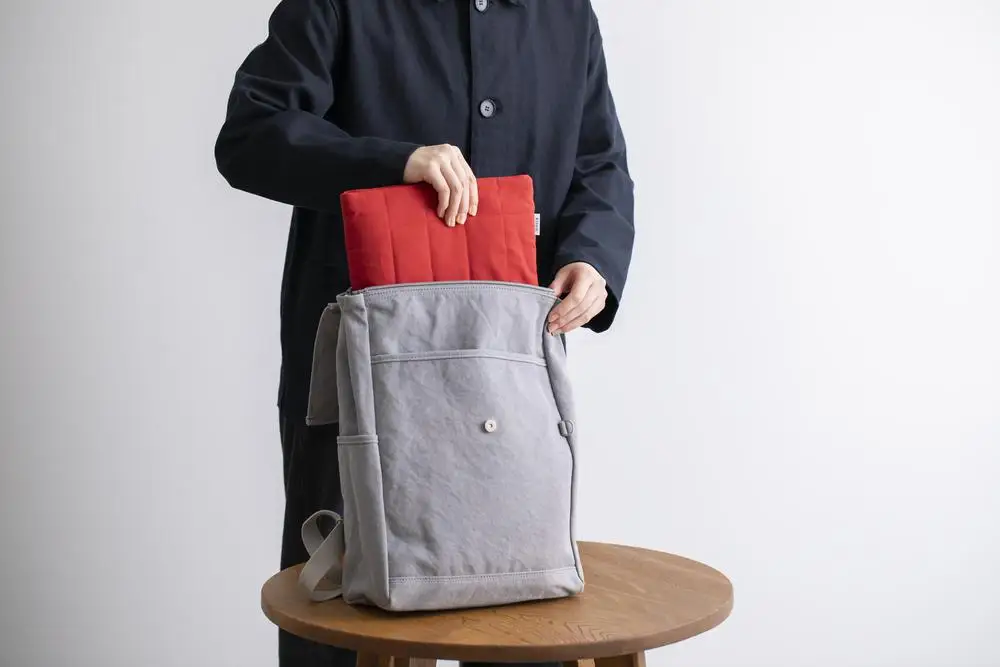 【kiten.kyoto】HANTEN. Sleeve 弁柄（BENGARA）