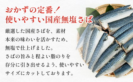 訳あり 無塩 サバ フィレ1.0kg（10枚前後） さば 鯖 切り身 宮城県 石巻市