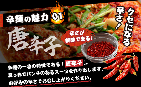風来軒 宮崎辛麺「中野屋」（常温生麺）2食入×2袋 辛麺 中華麺 自家製麺