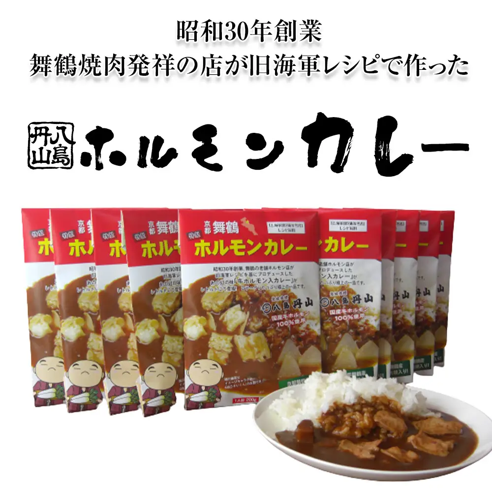 ホルモンカレー 10個 ： レトルトカレー ビーフカレー ご当地カレー