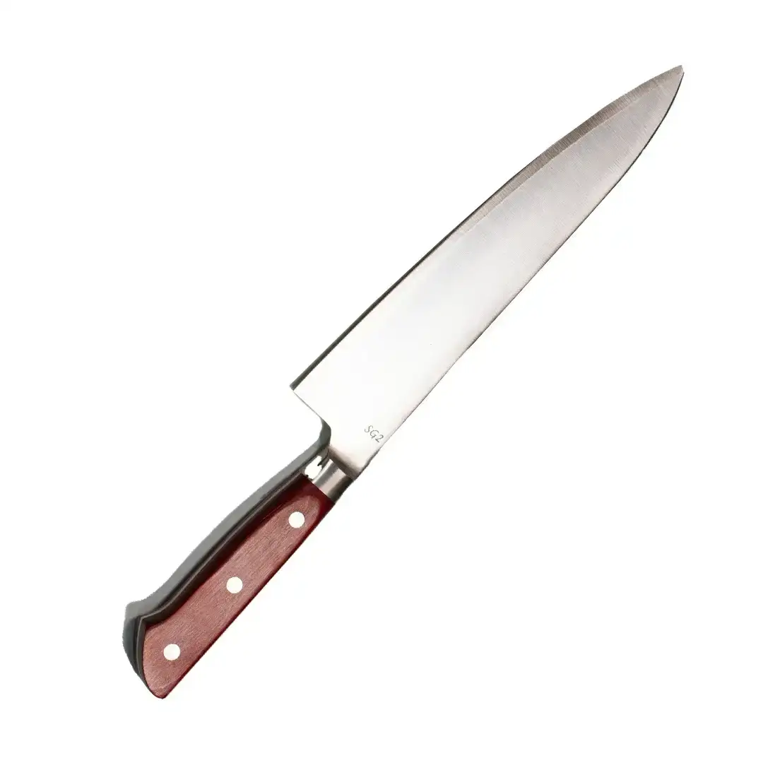 [成水] 粉末ハイス鋼割込 牛刀 刃部21cm スーパーゴールド2 キッチンツール 調理器具 料理包丁 【061S010】