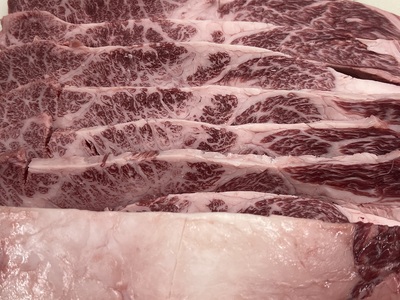 上州牛 (国産) 中落ち極厚カルビタレ漬け400g [2201]