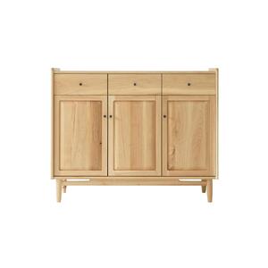 旭川家具 MUKU工房オリジナル ジャム カウンターボード 120 北海道ナラ 【 国産 無垢 インテリア 木製 収納 ナチュラル キャビネット カウンターボード サイドボード リビング ダイニング 北海道 】 _04577