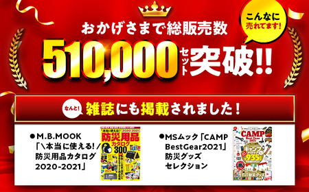 【認定防災士厳選】＼総販売数51万セット突破！／緊急防災１７点セット / 防災グッズ 災害時 避難 防災グッズ 備え 大雨 洪水 台風 災害 避難 / 小浜市 / 岸田産業 [BFDJ003-1]