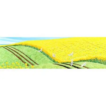 栗乃木ハルミ版画額装品「peace」【1334319】