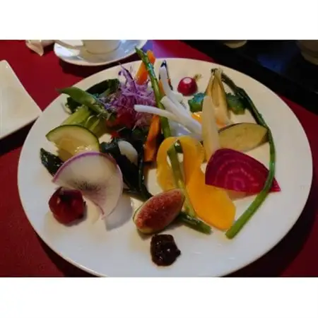大人気!レストラン 自然薯の里 ランチチケット「数量限定 本日の野菜セット」 1食分【1560318】