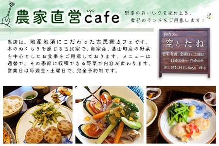 空とたね ペア食事券 K093007