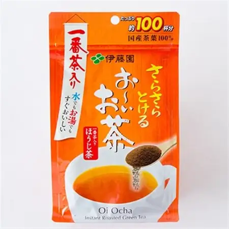 さらさらとける お～いお茶ほうじ茶 80g×6袋_飲料・ドリンク 茶葉・ティーバッグ 茶 _【1549923】