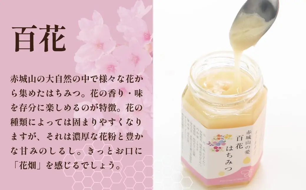 Aセット　赤城山の愛　百花はちみつ×２