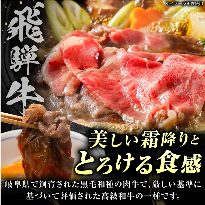 【12回定期便】A5等級特選飛騨牛すきやき用ロース750g [AVAG007] 飛騨牛