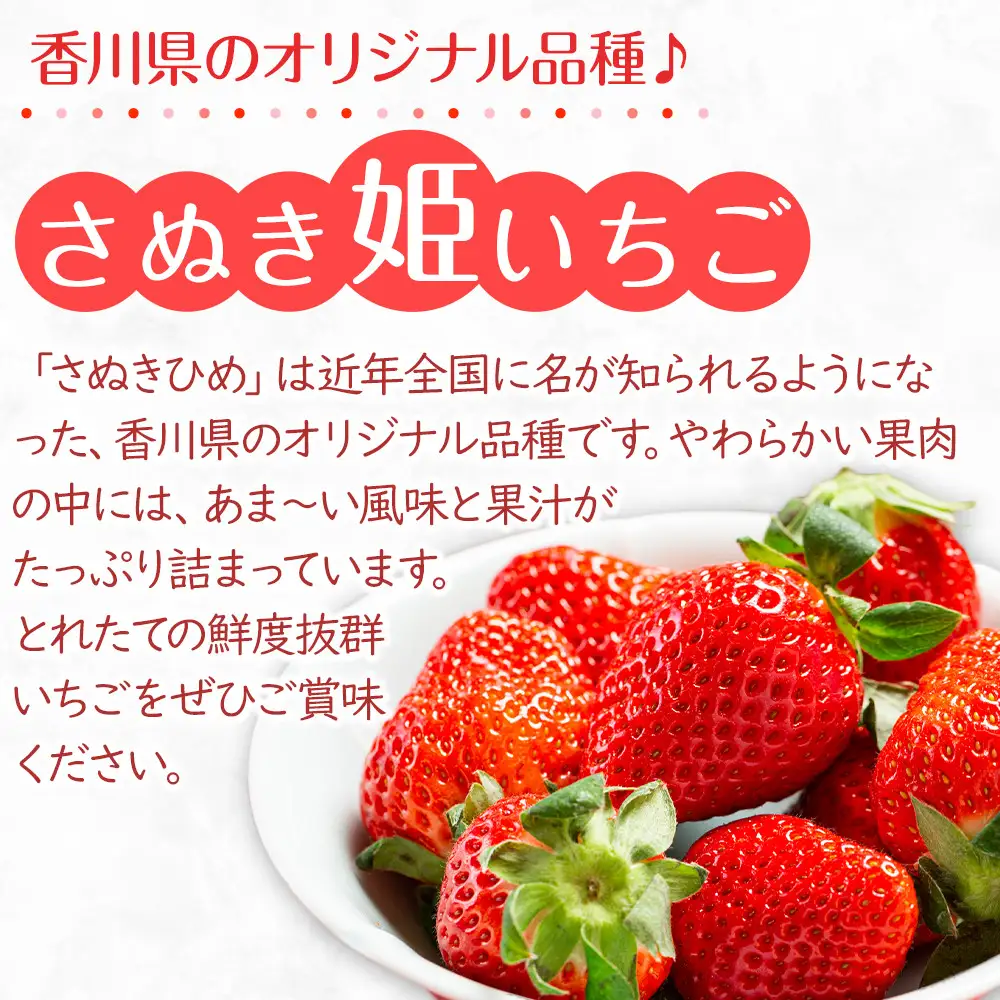 【2027年2月上旬より順次発送】さぬき姫いちご　8パック(1パック約250g)｜果物 くだもの フルーツ イチゴ いちご 苺 さぬきひめ 先行予約 人気 おすすめ ギフト